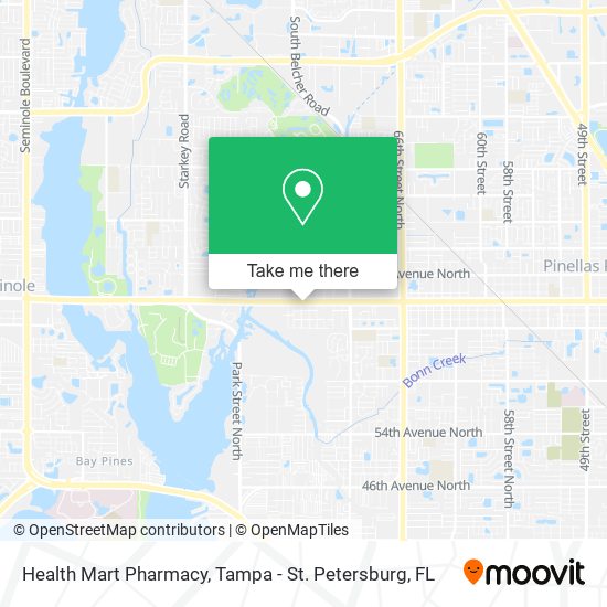 Health Mart Pharmacy map