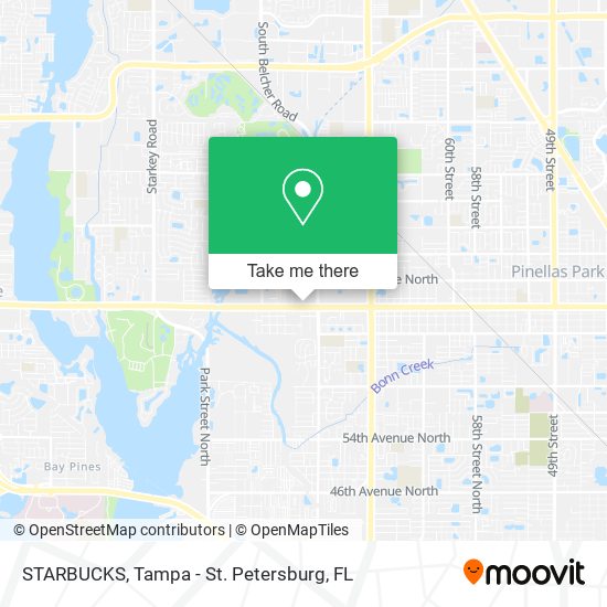 STARBUCKS map