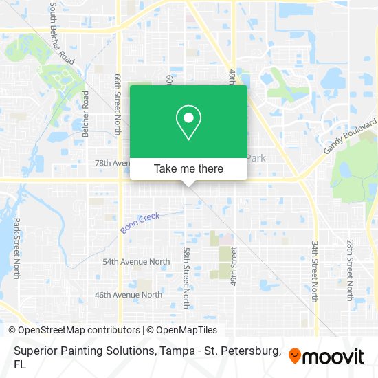 Superior Painting Solutions map