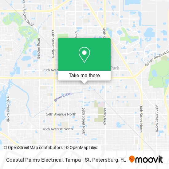Coastal Palms Electrical map