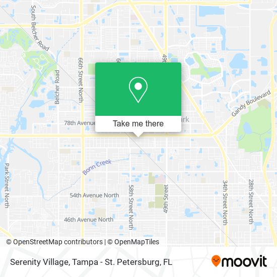 Serenity Village map