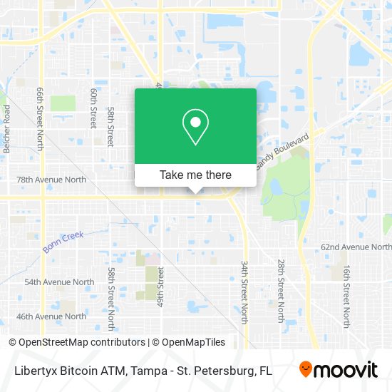 Libertyx Bitcoin ATM map