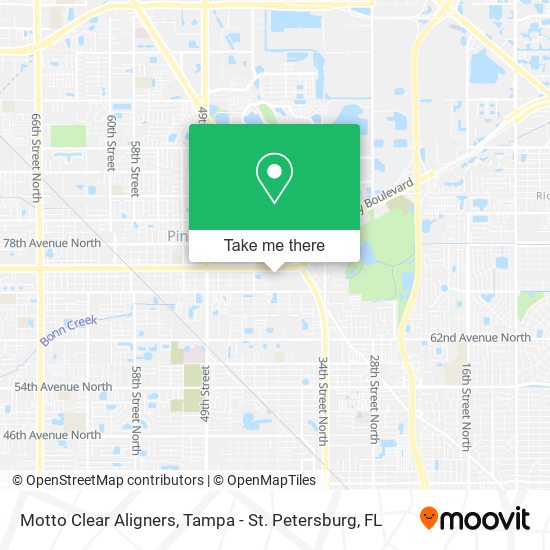 Mapa de Motto Clear Aligners