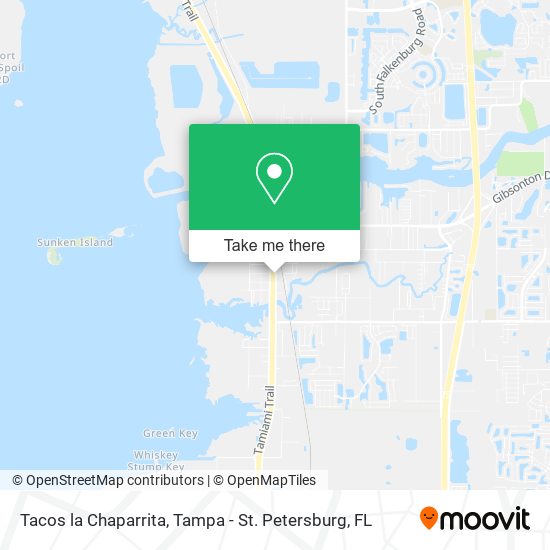 Tacos la Chaparrita map