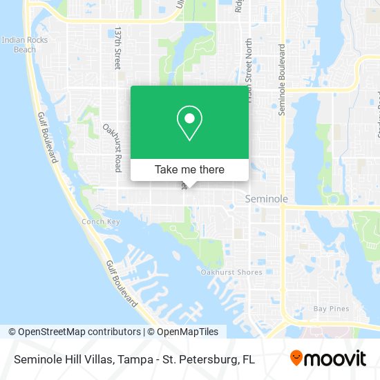 Mapa de Seminole Hill Villas