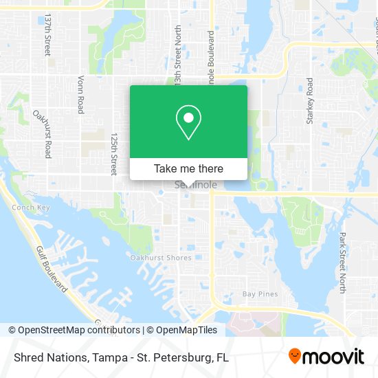 Shred Nations map