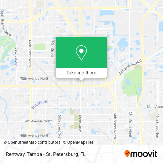 Mapa de Rentway