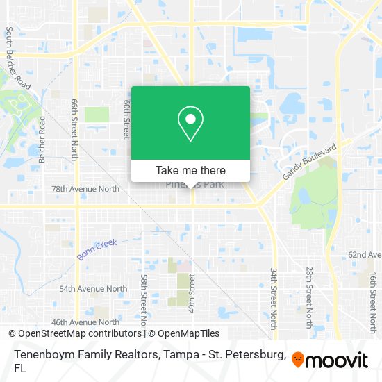Mapa de Tenenboym Family Realtors