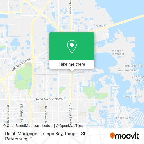 Rolph Mortgage - Tampa Bay map