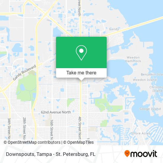 Downspouts map