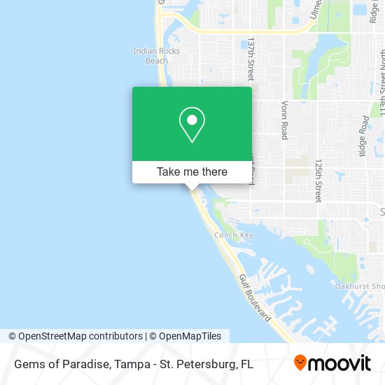 Gems of Paradise map
