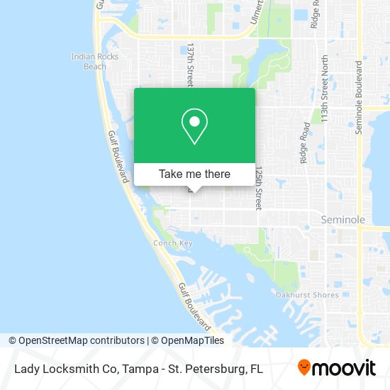 Lady Locksmith Co map