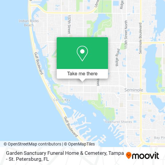 Garden Sanctuary Funeral Home & Cemetery map