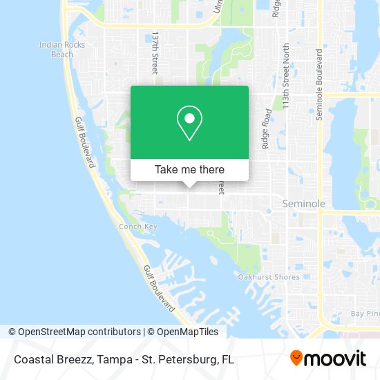 Coastal Breezz map