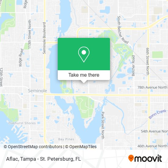 Aflac map