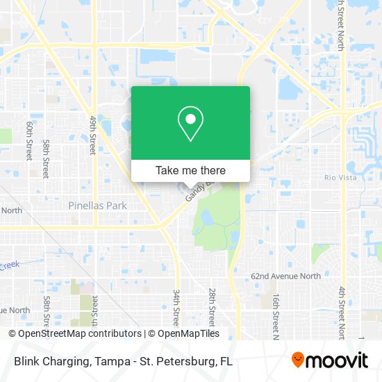 Mapa de Blink Charging