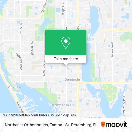 Mapa de Northeast Orthodontics
