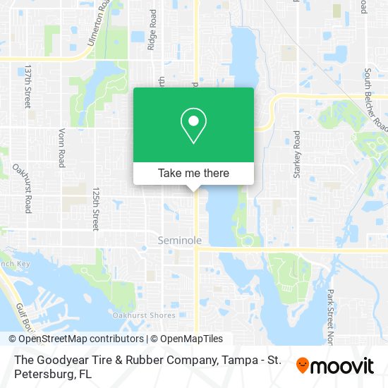Mapa de The Goodyear Tire & Rubber Company