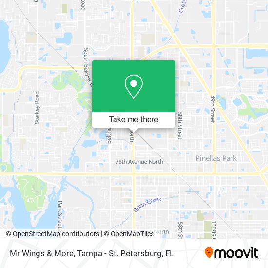 Mr Wings & More map
