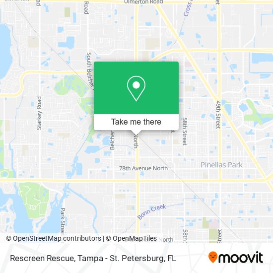 Rescreen Rescue map