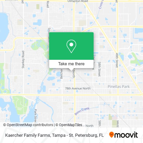 Kaercher Family Farms map