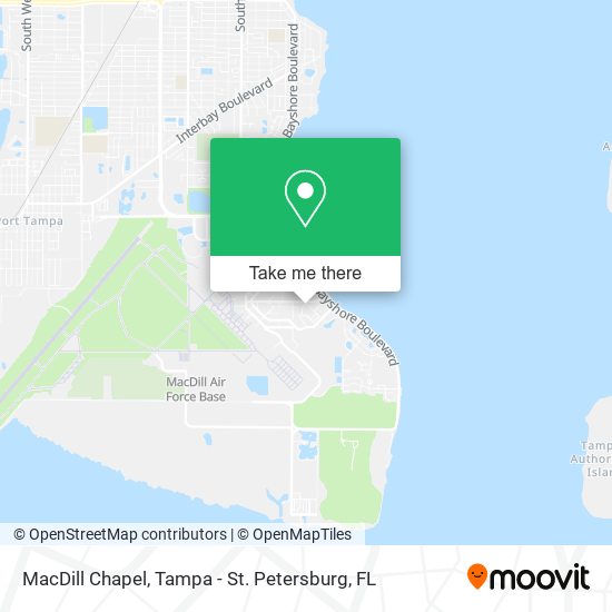 Mapa de MacDill Chapel