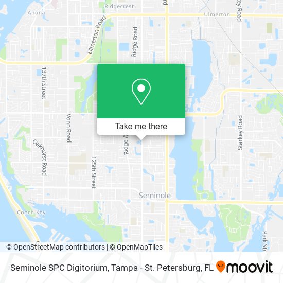 Seminole SPC Digitorium map