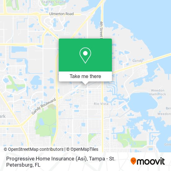 Progressive Home Insurance (Asi) map