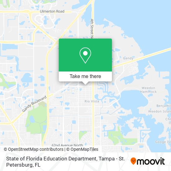 Mapa de State of Florida Education Department