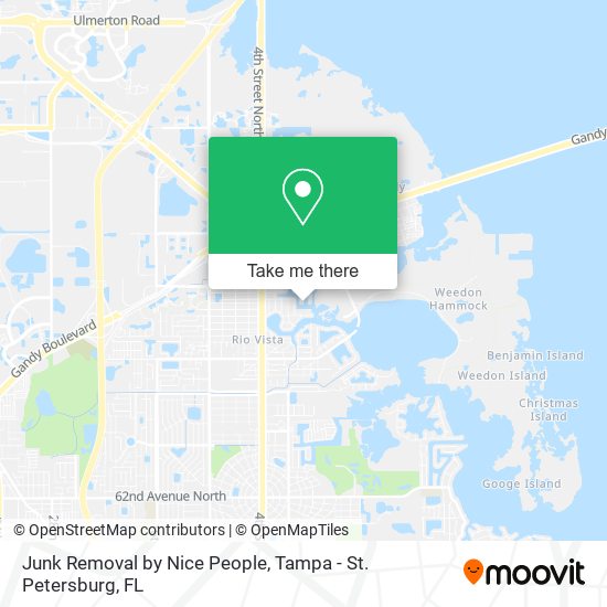 Mapa de Junk Removal by Nice People