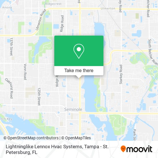 Mapa de Lightninglike Lennox Hvac Systems