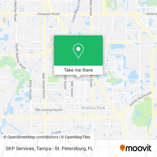 SKP Services map