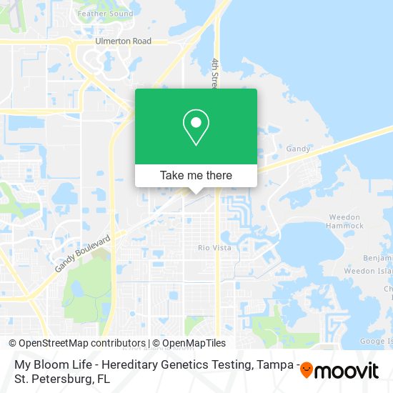My Bloom Life - Hereditary Genetics Testing map