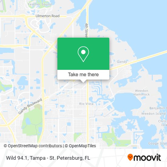 Wild 94.1 map