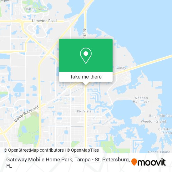 Mapa de Gateway Mobile Home Park