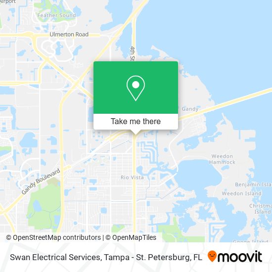 Mapa de Swan Electrical Services