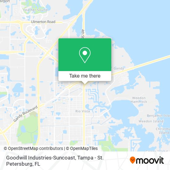 Goodwill Industries-Suncoast map