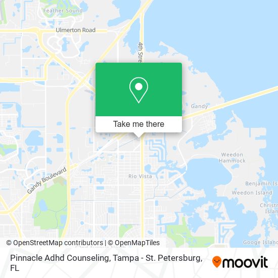 Pinnacle Adhd Counseling map