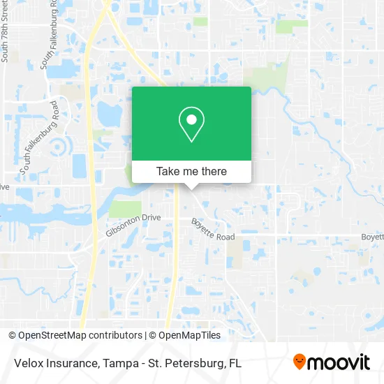 Mapa de Velox Insurance