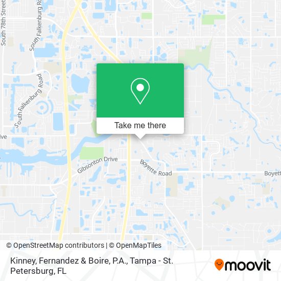 Mapa de Kinney, Fernandez & Boire, P.A.