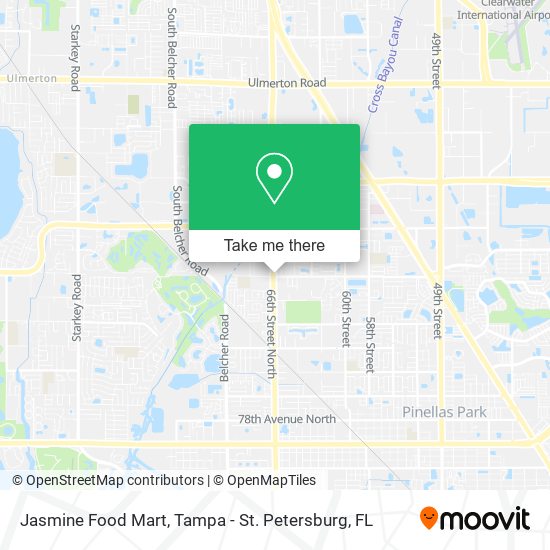 Jasmine Food Mart map