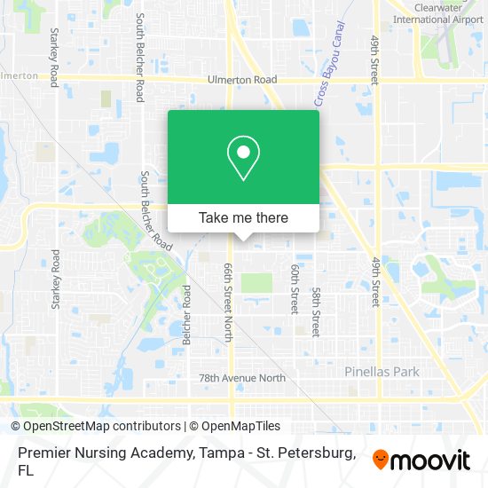 Premier Nursing Academy map