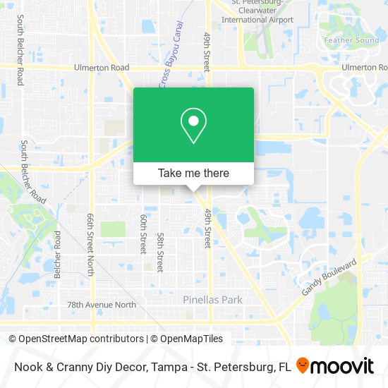 Nook & Cranny Diy Decor map