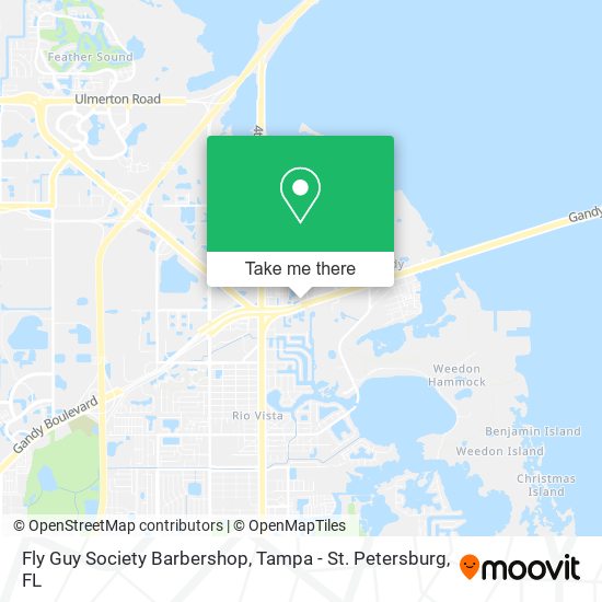 Mapa de Fly Guy Society Barbershop