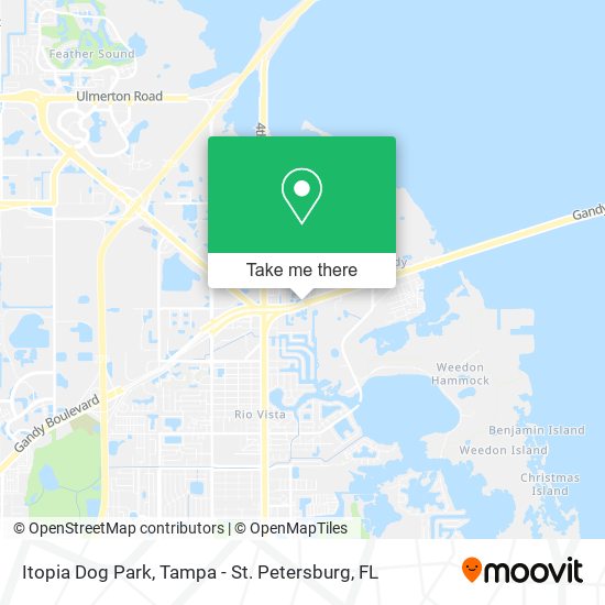 Itopia Dog Park map