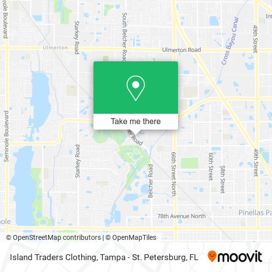 Island Traders Clothing map