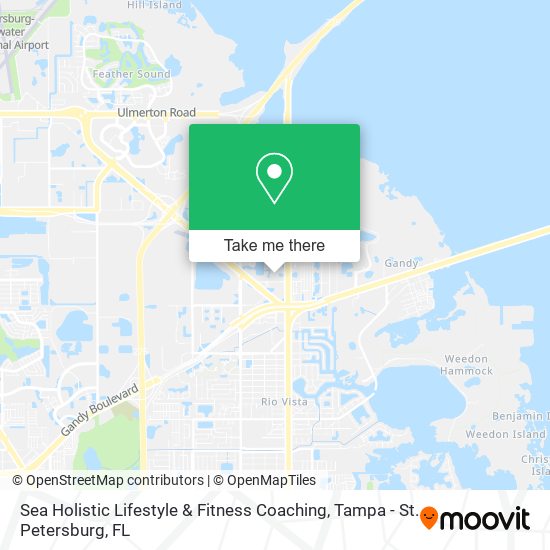Sea Holistic Lifestyle & Fitness Coaching map