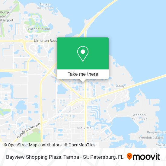 Bayview Shopping Plaza map