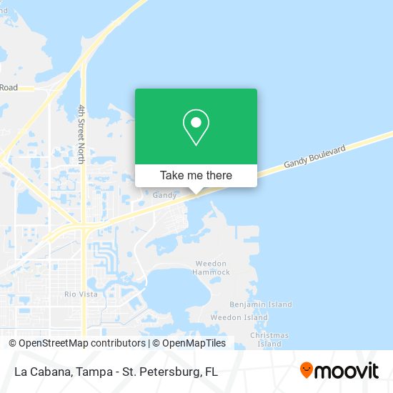 La Cabana map