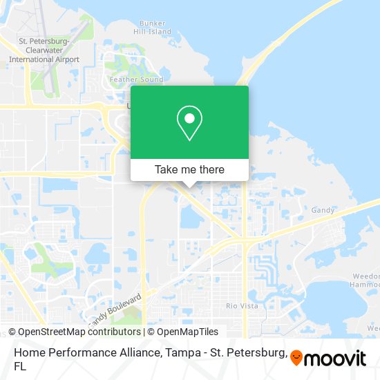 Mapa de Home Performance Alliance